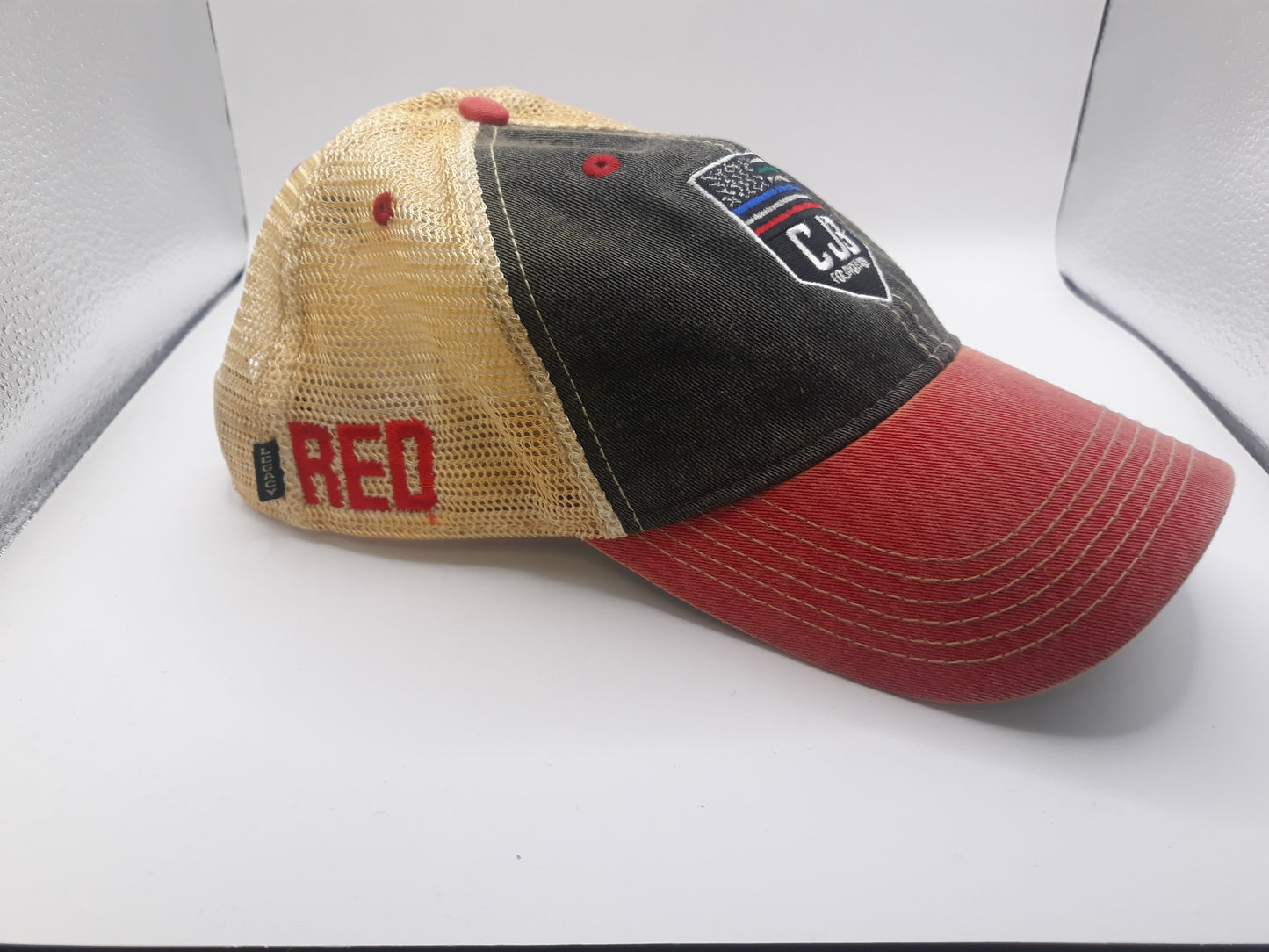 CJ3 "RED Trucker" Hats