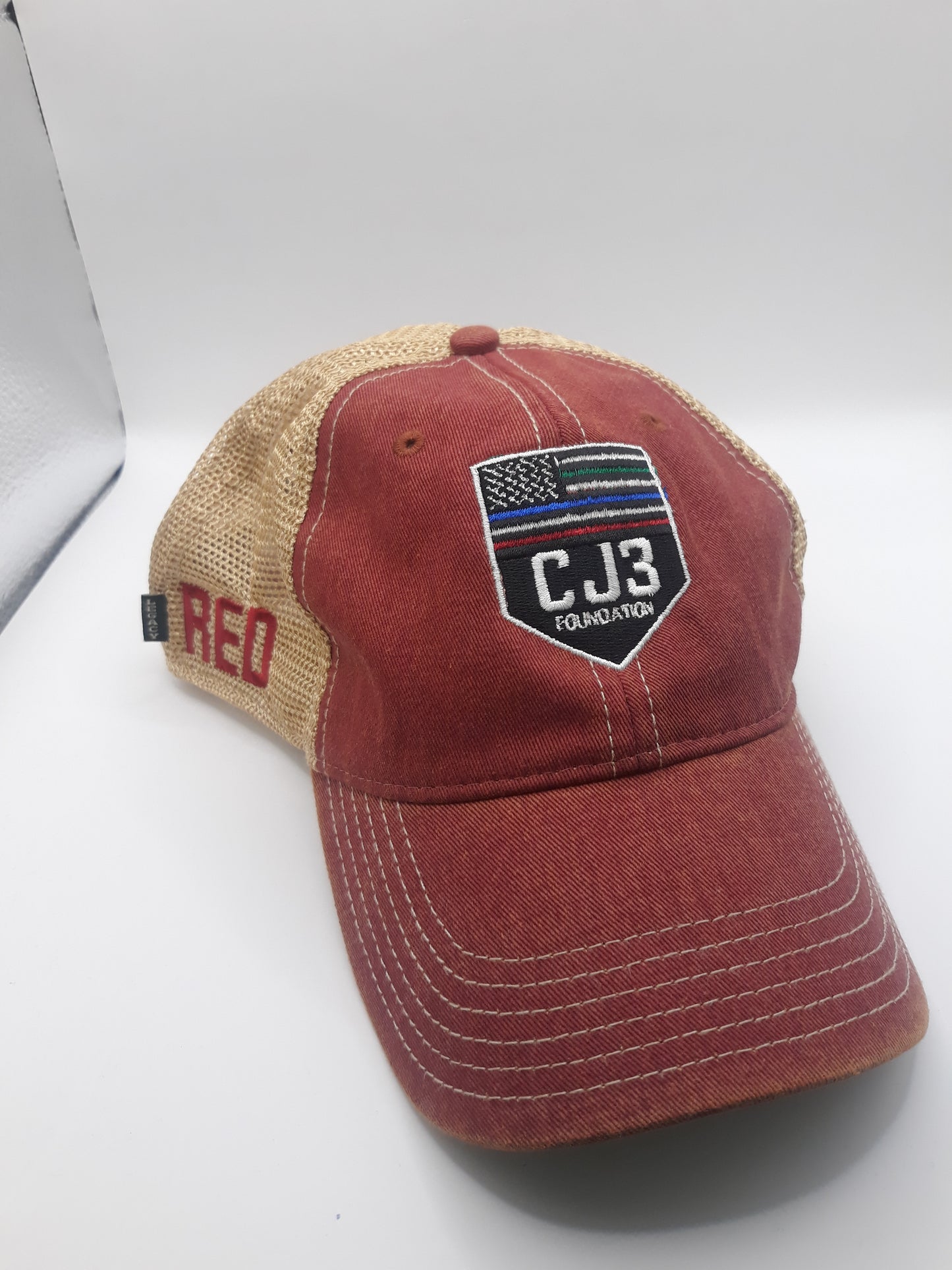 CJ3 "RED Trucker" Hats