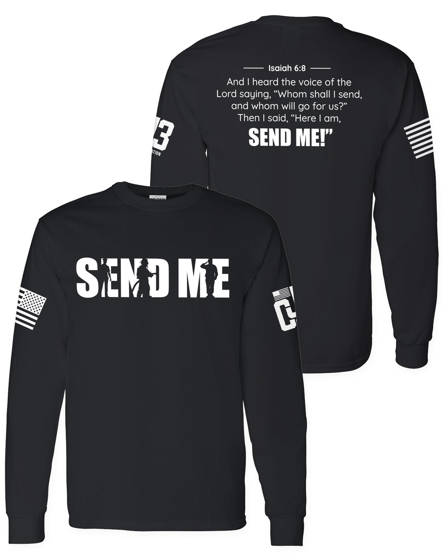 CJ3 "Send Me" Long Sleeves