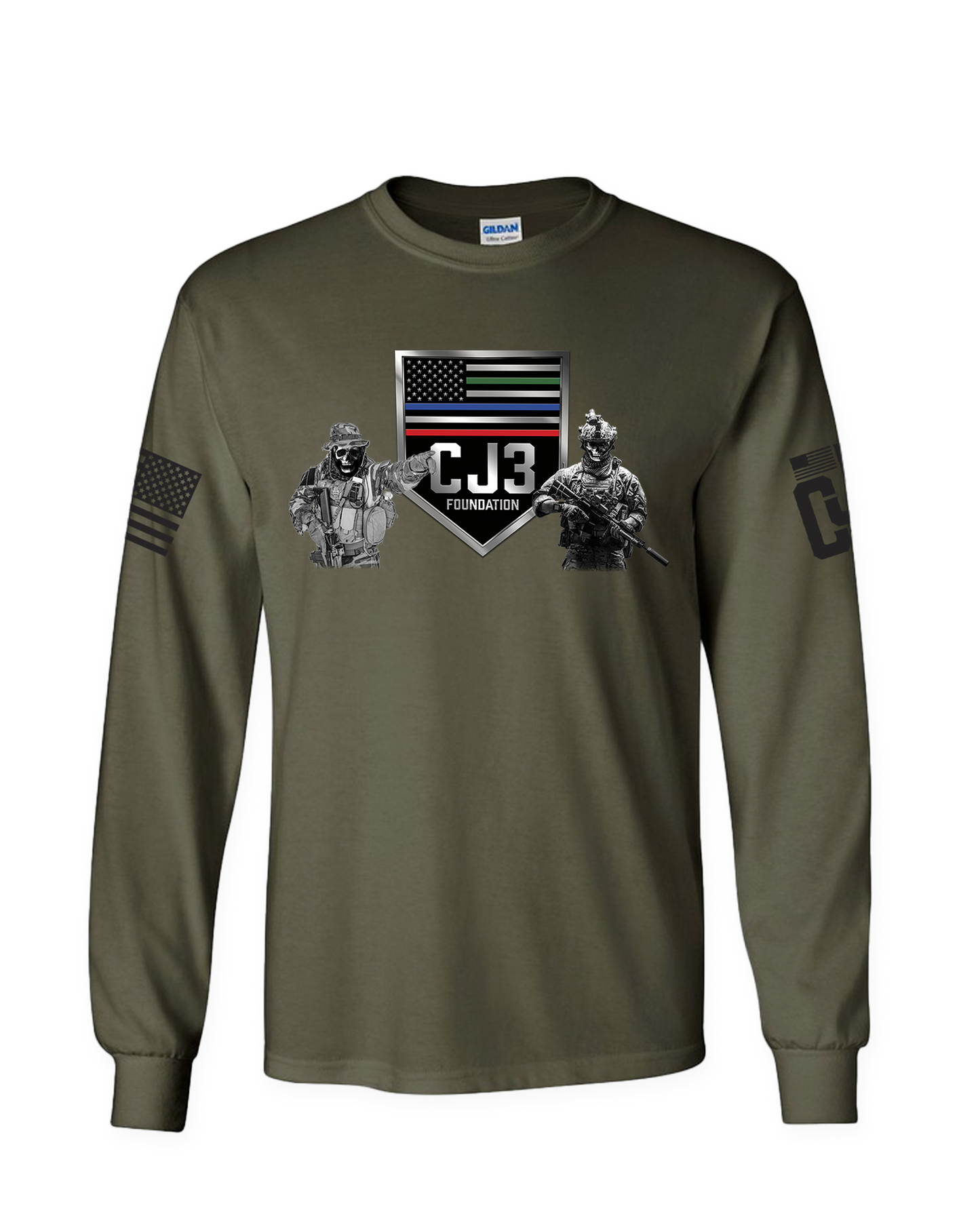 CJ3 "Skeleton Soldier" Long Sleeves
